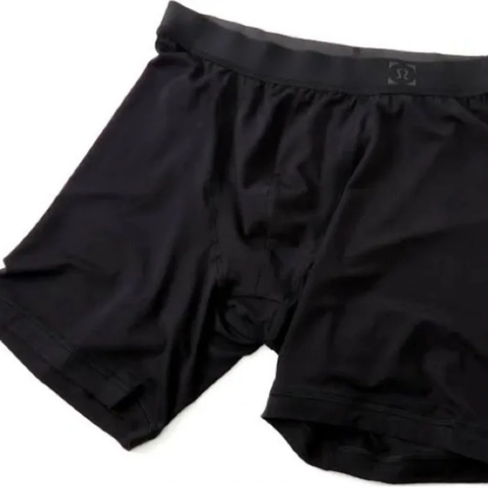 Lululemon Athletica Men's Black Always In Motion Boxer Briefs Small